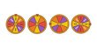 Wheel of fortune flat design eps 10