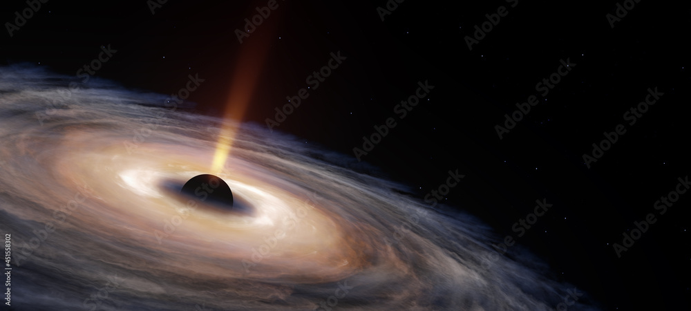 black hole galaxy - obrazy, fototapety, plakaty 