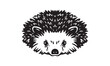 hedgehog logo on white background