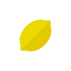 Poster - lemon flat icon