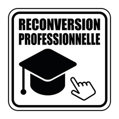 Poster - Logo reconversion professionnelle.