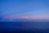Gulf of Mexico view at dawn taken off the seven mile bridge