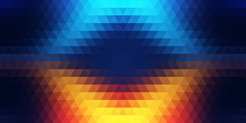 Poster - Pattern with simple shapes for your design.