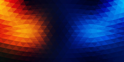 Poster - Pattern with simple shapes for your design.