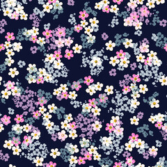 Sticker - Abstract floral seamless pattern. Liberty style. fabric, covers, manufacturing, wallpapers, print, gift wrap.