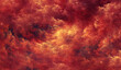 Leinwandbild Motiv Inferno Cloud Landscape - 12k