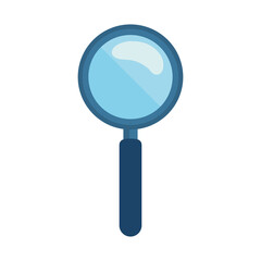 Poster - magnifying glass icon