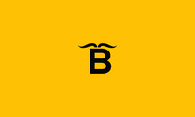 Letter B Logo, Bull Logo,head Bull Logo, Monogram Logo Design Template Element
