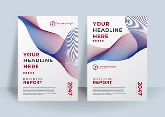 Flyer cover business brochure vector design, Leaflet advertising abstract background, Modern poster magazine layout template, Annual report for presentation