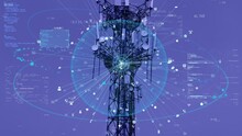 5g Base Station Tower Data Signal Transmission