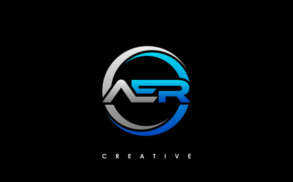 AER Letter Initial Logo Design Template Vector Illustration