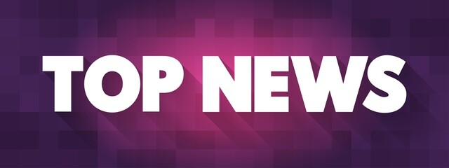 Poster - top news text quote, concept background