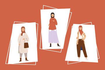 Poster - three muslim community women