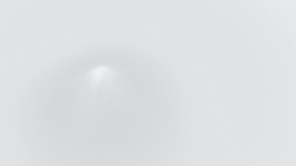 Poster - Abstract white shape with impulse circular waves, computer generated. 3d rendering of fractal backdrop