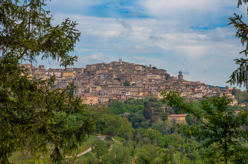 Wall Mural - Perugia (Italy) - A characteristic views of historical center in the beautiful medieval and artistic city, capital of Umbria region, in central Italy.