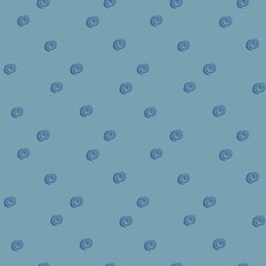 Poster - Swirl vector seamless repeat pattern print background