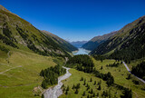Fototapeta Natura - Wonderful Kaunertal Glacier road in Austria - travel photography