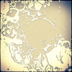 Poster - Grungy vintage abstract texture background in sepia