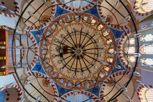 Dome Of Rustem Pasha Mosque Built In 16th Century, Istanbul, Turkey