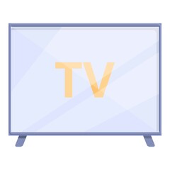 Poster - Smart tv icon cartoon vector. Screen television. Digital multimedia