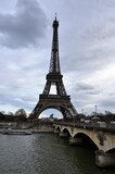 Fototapeta Paryż - Eiffel Tower in Paris, France