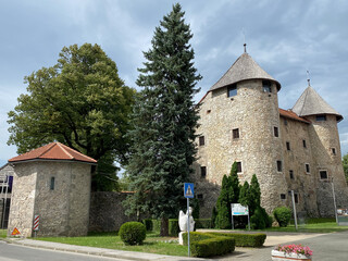 The Frankopan castle and County museum - Ogulin, Croatia (Frankopanski kaštel ili Ogulinski kaštel i zavičajni muzej - Ogulin, Hrvatska)