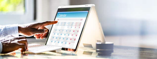 Poster - Appointment Schedule Planner And Date Calendar