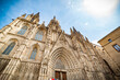 Catedral de la Santa Cruz y Santa Eulalia en Barcelona Cataluña España