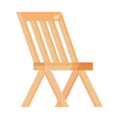 Poster - wooden chair furniture