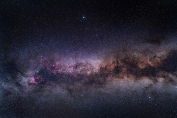 Wall Mural - starry night sky