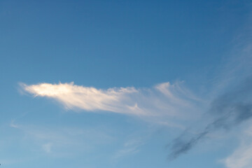 Wall Mural - blue sky with clouds