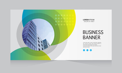 professional corporate business banner design
