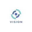 © SUPERGHONAM - Vision logo design illustration vector template