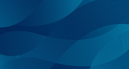 Poster - 3D modern wave curve abstract presentation background. Luxury paper cut background. Abstract decoration, dark pattern, halftone gradients, 3d Vector illustration