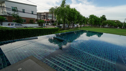 Poster - pool in a hotel