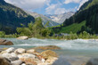 Landschaft an der Schwarzach im Defereggental bei Sankt Jakob, Nationalpark Hohe Tauern, Osttirol, Tirol, Österreich