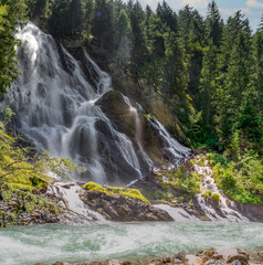 Staniskabach Wasserfall (Schleierfall, Haslacherfall)