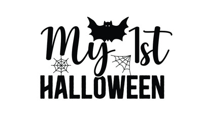 Wall Mural - New Halloween SVG Design Template