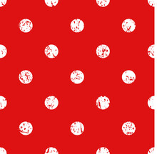 
Polka Dot Pattern Red Seamless Background