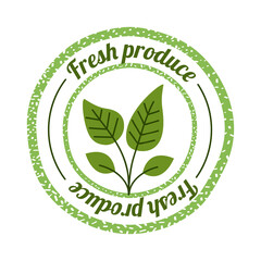 Sticker - fresh produce seal