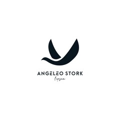 Poster - Illustration vector graphic of bird or swan logo design. perfect for your company logo