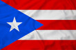 © Royal - Flag of Puerto Rico, realistic 3d rendering with texture