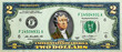© Ruslan - Obverse of 2 US dollar banknote