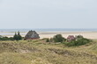 Blick auf den Strand auf der Insel Amrum, Schleswig-Holstein, Deutschland