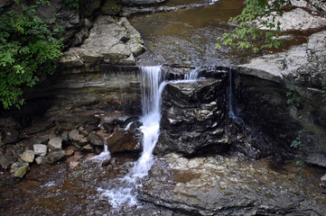  Waterfall at McCormick's Creek State Park, Indiana