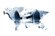 © sittinan - Business logistics or industry logistics and man working on logistics background ,  logistic network distribution on  Logistics Industrial Container Cargo freight ship for Concept or instant shipping