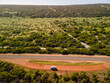 Campervan road side stop in Western Australia outback