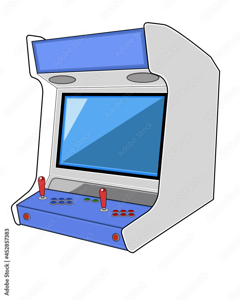 Borne D'arcade Bartop - Rétrogaming - Raspberry Pi 5 2GB - 64Go - Fabriquée En France