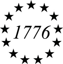 13 Stars On Betsy Ross Flag 1776 Svg Vector Cut File For Cricut And Silhouette 
