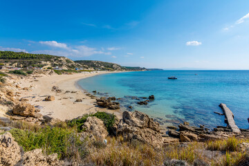 Wall Mural - Ayazma Beach in Bozcaada Island